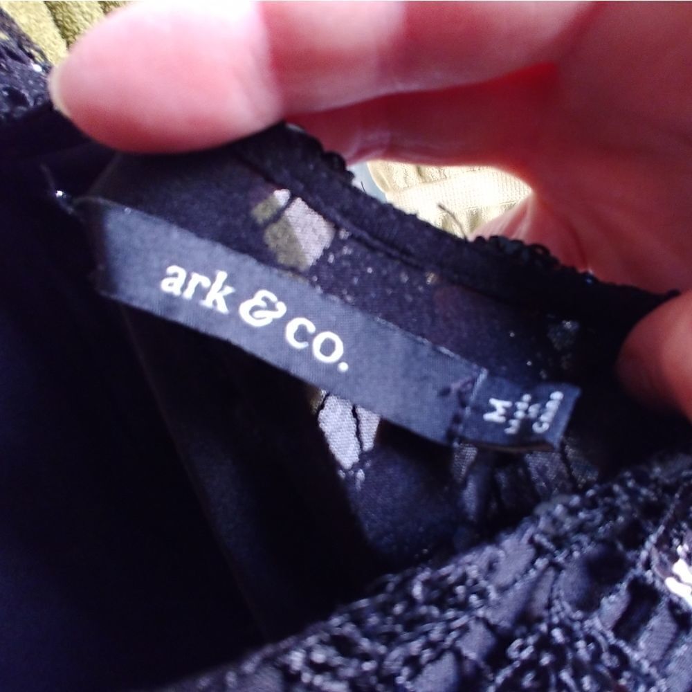 Ark & Co. Sequined Black Party Dress - Picture 7 of 8